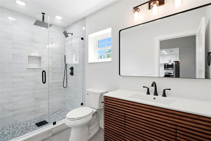 Furnished interior view inside a new home in , St. Petersburg (Image 18).