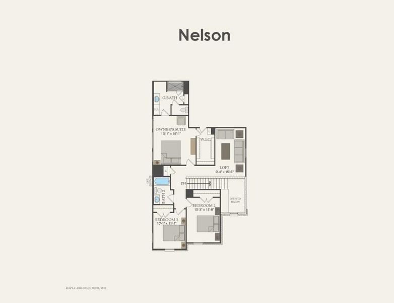 Pulte Homes, Nelson floor plan