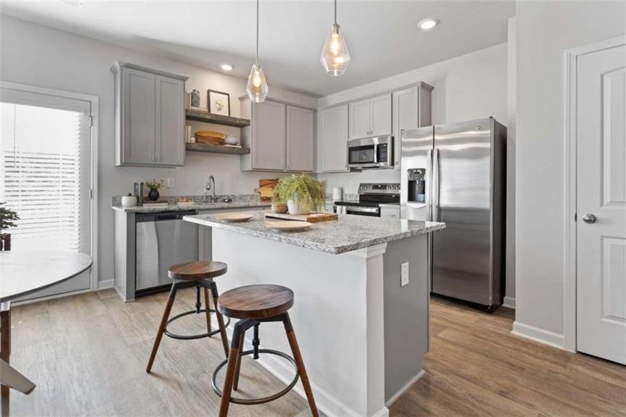 Furnished interior view inside a new home in Azalea Hills, Temple (Image 14).
