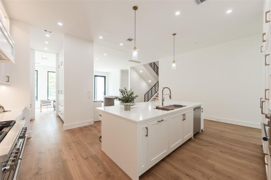 Functional layout with modern finishes