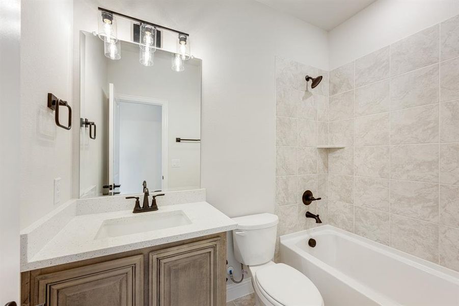 Furnished interior view inside a new home in Liberty, Melissa (Image 11). Furnished interior view inside a new home in Liberty, Melissa (Image 11).