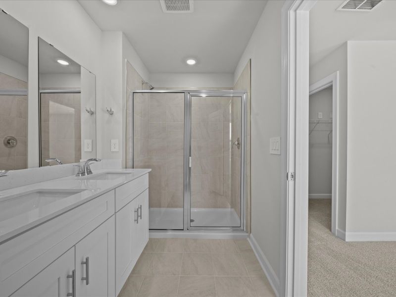 Furnished interior view inside a new home in Northbrook Village Townes, Taylors (Image 7).