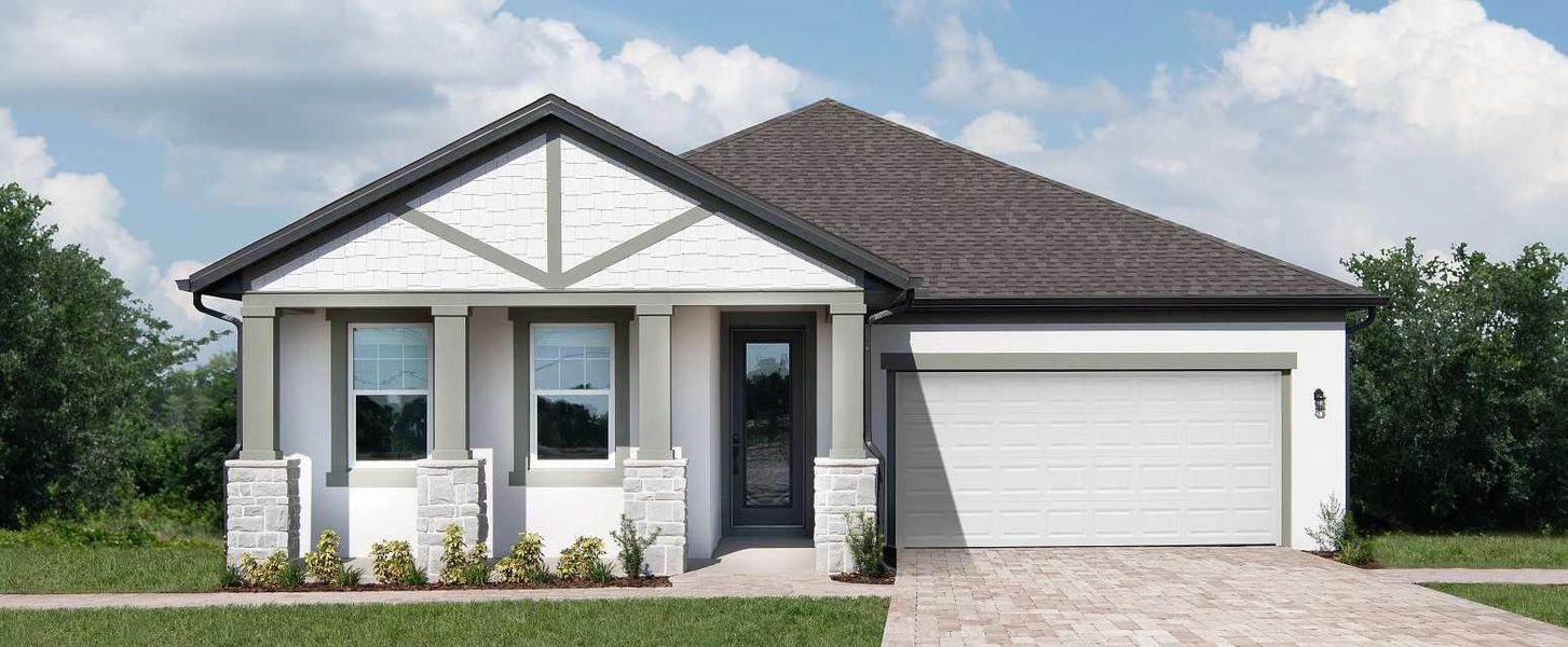 Representative exterior photo of a completed home built from the Plant by Ashton Woods in Lake Cawood Cove, Windermere, FL (Image 14). Representative exterior photo of a completed home built from the Plant by Ashton Woods in Lake Cawood Cove, Windermere, FL (Image 14).