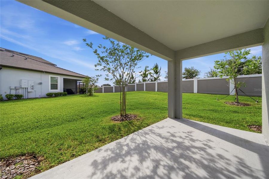Exterior details and patio area of a home in Mirada Active Adult, San Antonio (Image 3).