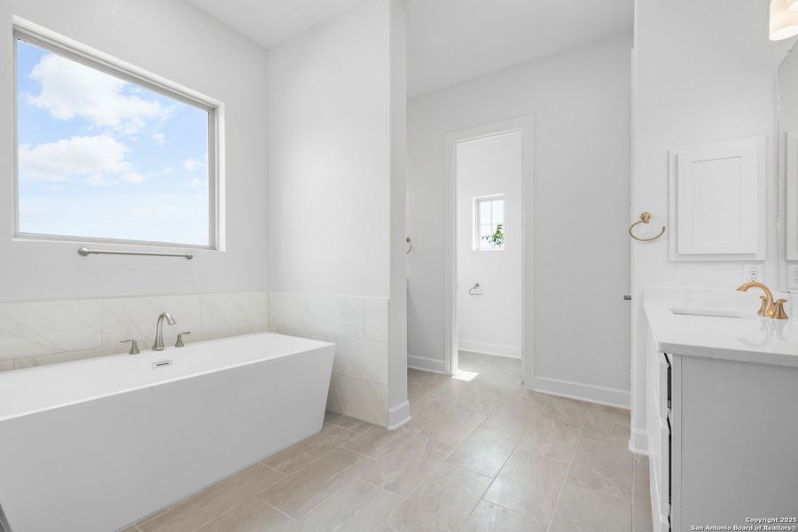 Furnished interior view inside a new home in Legend Park, Castroville (Image 3). Furnished interior view inside a new home in Legend Park, Castroville (Image 3).