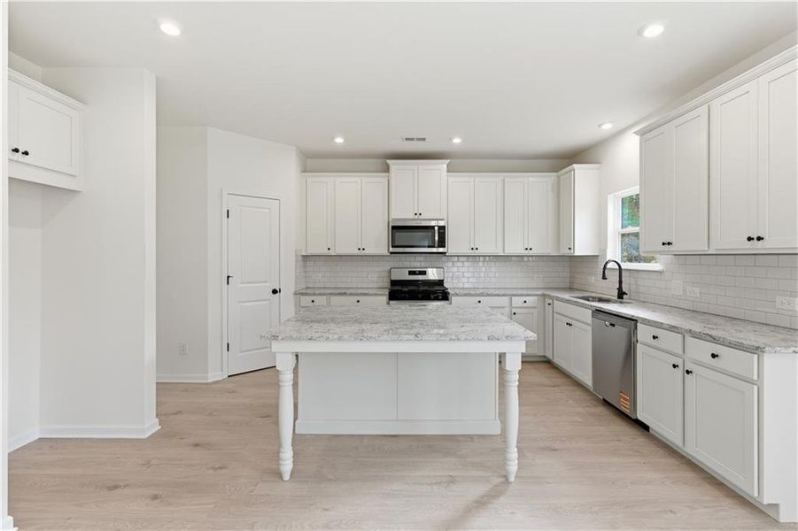 Furnished interior view inside a new home in The Overlook at Factory Shoals, Mableton (Image 4).