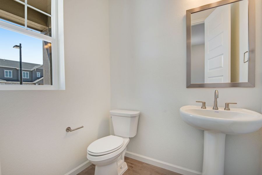 Furnished interior view inside a new home in The Aurora Highlands, Aurora (Image 12).