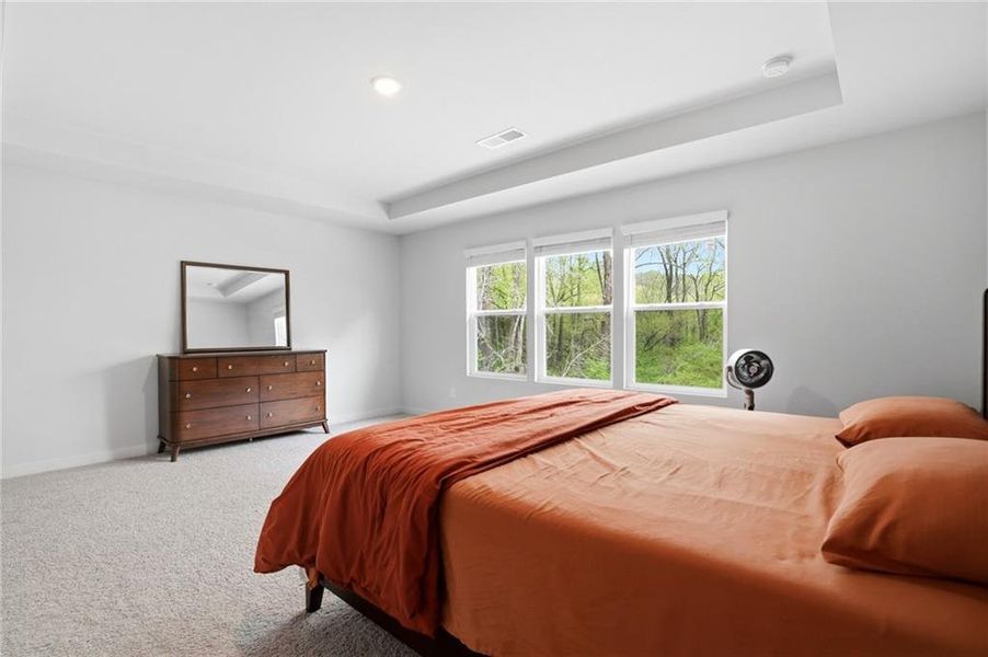 Furnished interior view inside a new home in Ellorie Estates, Dawsonville (Image 14).