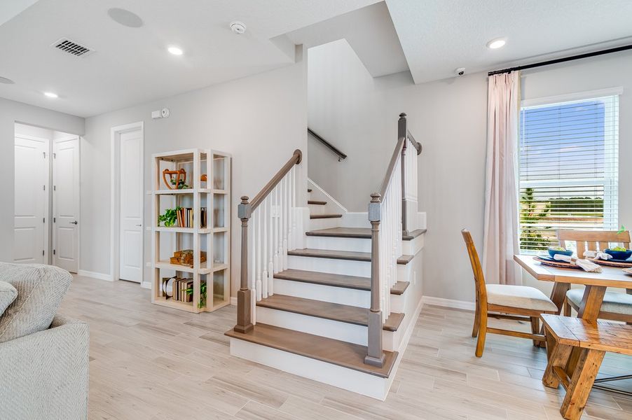 Furnished interior view inside a new home in The Waters at Center Lake Ranch, St. Cloud (Image 19).