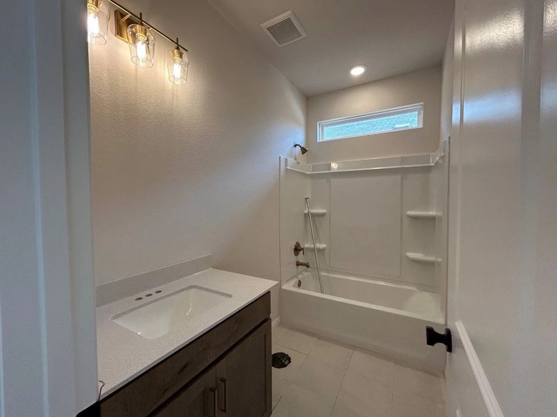 Furnished interior view inside a new home in Willow Springs, Buda (Image 3).