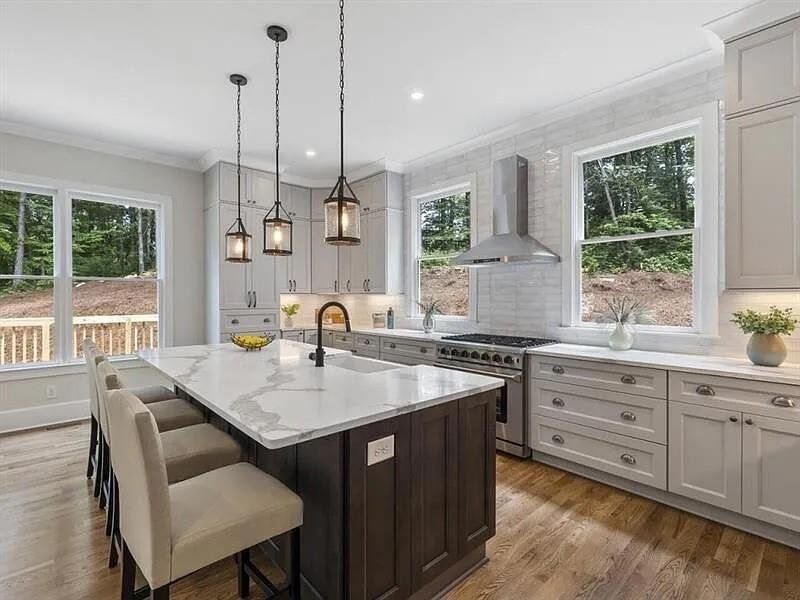Furnished interior view inside a new home in , Woodstock (Image 18).