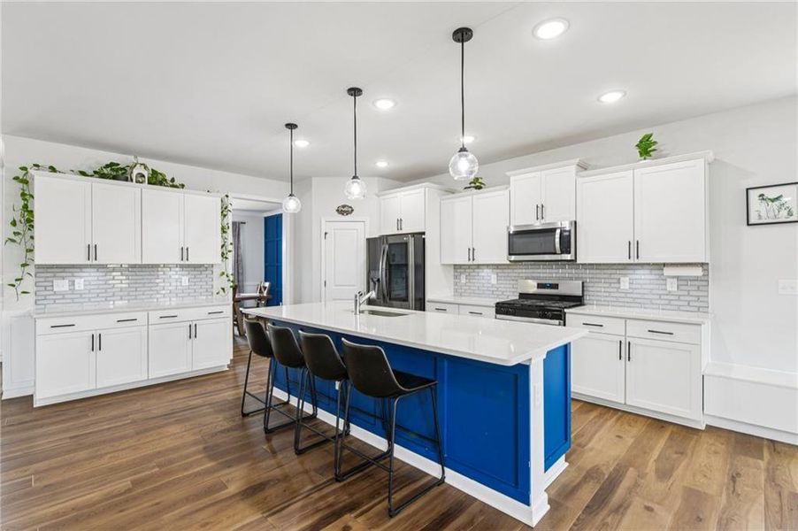 Furnished interior view inside a new home in , Dawsonville (Image 10).