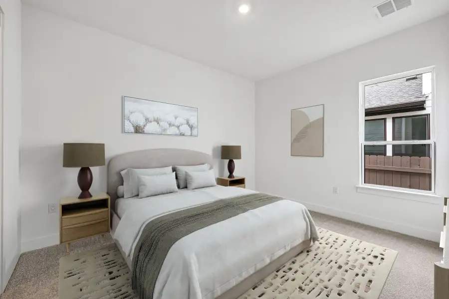 Furnished interior view inside a new home in Easton Park, Austin (Image 17).