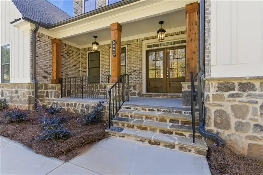 Exterior details and patio area of a home in Ford Landing, Acworth (Image 31). Exterior details and patio area of a home in Ford Landing, Acworth (Image 31).