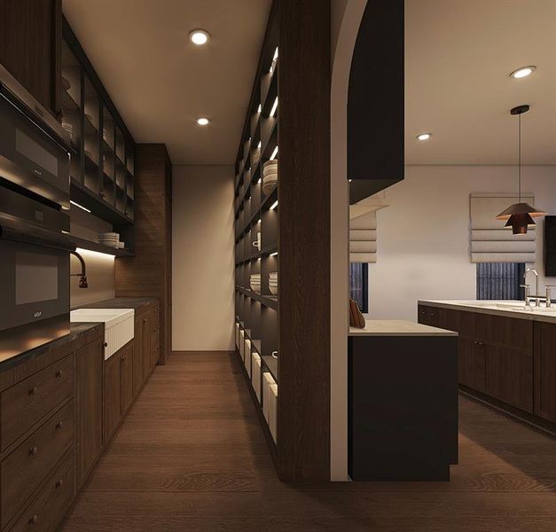 Furnished interior view inside a new home in , Dallas (Image 5).