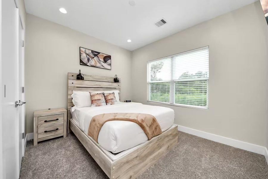 Furnished interior view inside a new home in , Houston (Image 26).