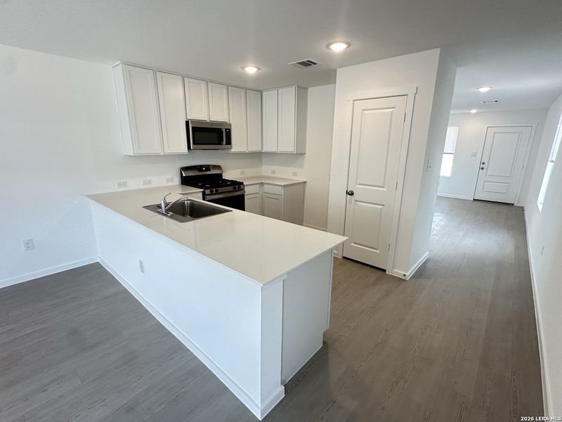 Furnished interior view inside a new home in Tobey Ridge, Jourdanton (Image 2).