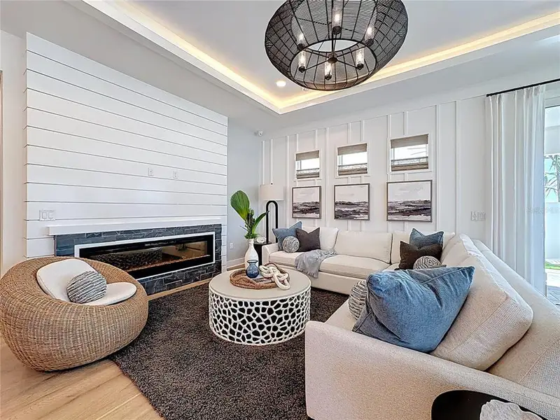 Furnished interior view inside a new home in , Bradenton (Image 69).