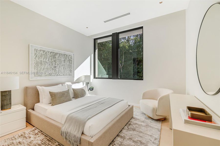 Furnished interior view inside a new home in , Miami (Image 6).