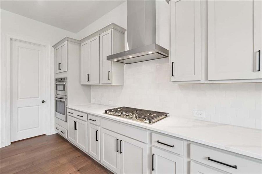 Close-up of interior finishes inside a home in East Harbor II at Chestatee, Dawsonville (Image 14).