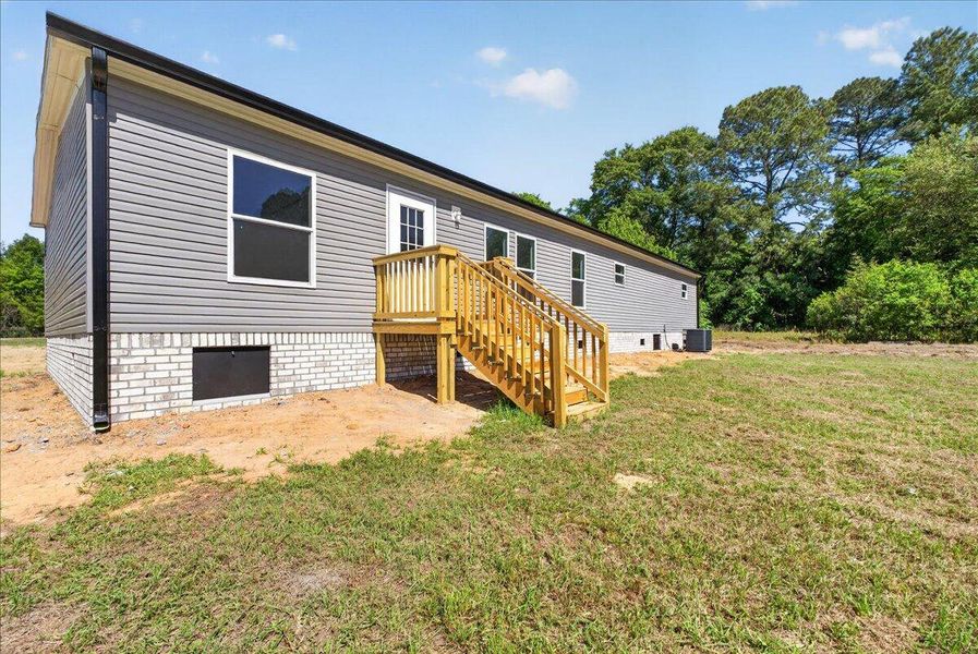 Exterior details and patio area of a home in , Cross (Image 22). Exterior details and patio area of a home in , Cross (Image 22).