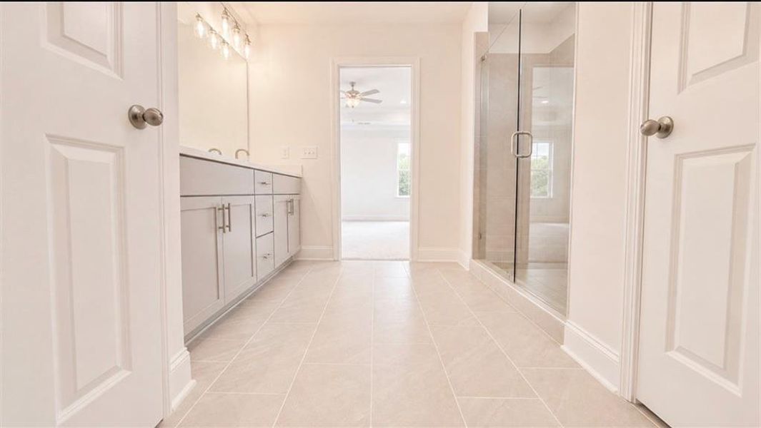 Spacious, unfurnished interior of a new home in Wehunt Meadows, Hoschton (Image 14). Spacious, unfurnished interior of a new home in Wehunt Meadows, Hoschton (Image 14).