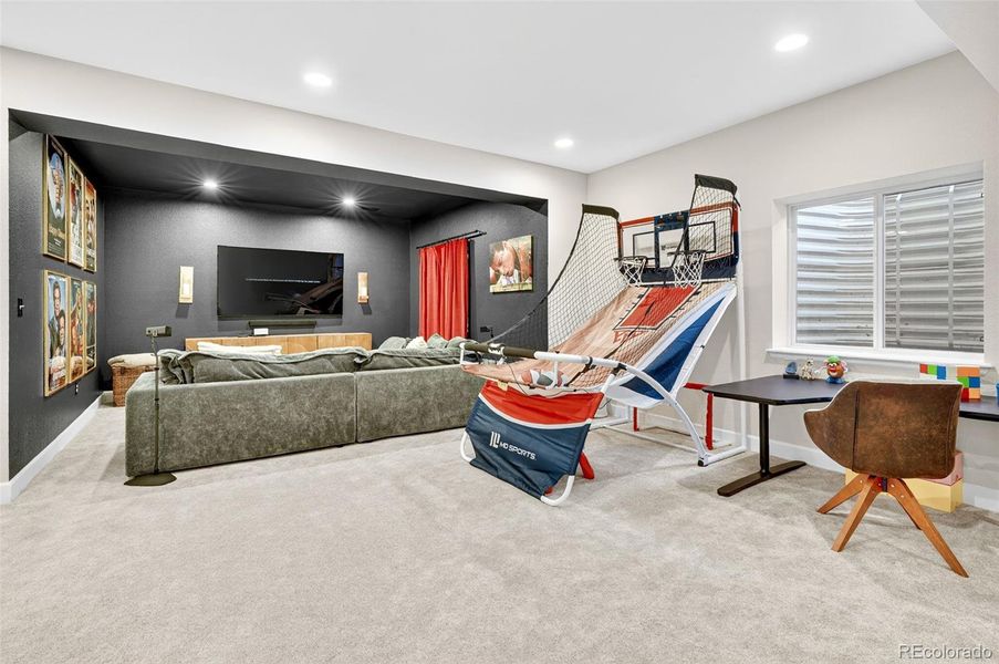 Furnished interior view inside a new home in Colliers Hill, Erie (Image 8). Furnished interior view inside a new home in Colliers Hill, Erie (Image 8).