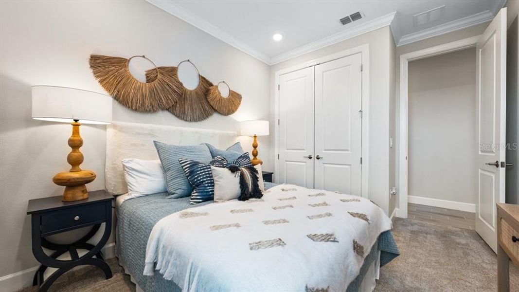 Furnished interior view inside a new home in Esplanade at Wiregrass Ranch, Wesley Chapel (Image 20).