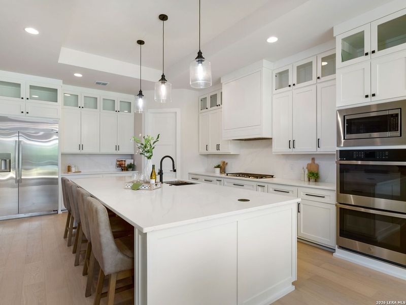 Furnished interior view inside a new home in , San Antonio (Image 12).