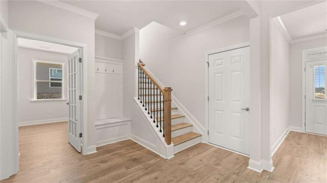 Spacious, unfurnished interior of a new home in Oak Ridge Meadows - Active Adult, Locust Grove (Image 33).