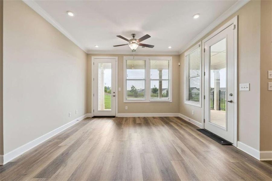 Spacious, unfurnished interior of a new home in , Hoschton (Image 16). Spacious, unfurnished interior of a new home in , Hoschton (Image 16).