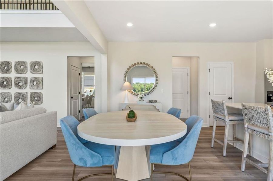 Furnished interior view inside a new home in Hawthorne Reserve, Dallas (Image 15).