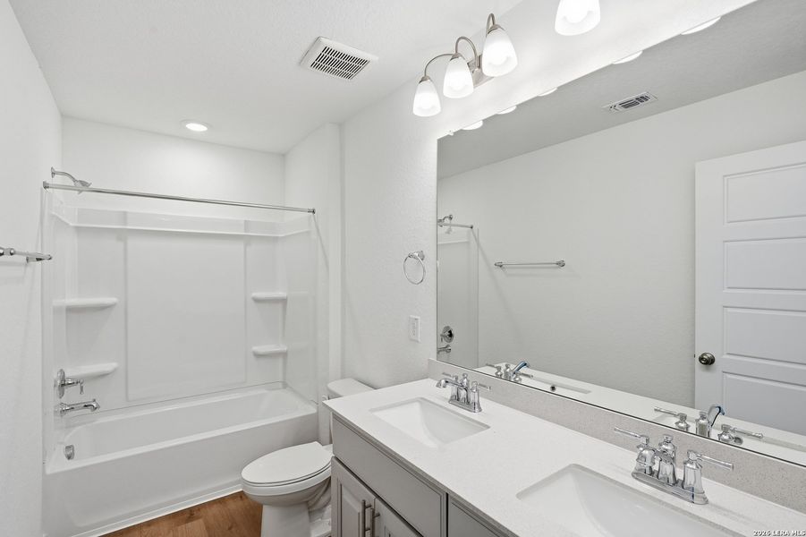 Furnished interior view inside a new home in Dove Song, Marion (Image 9). Furnished interior view inside a new home in Dove Song, Marion (Image 9).