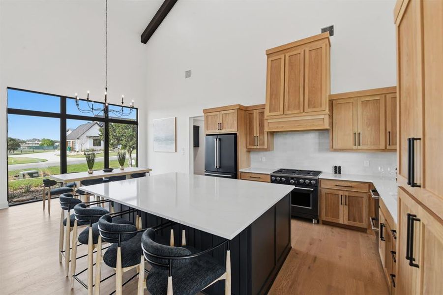 Furnished interior view inside a new home in , Graford (Image 6).