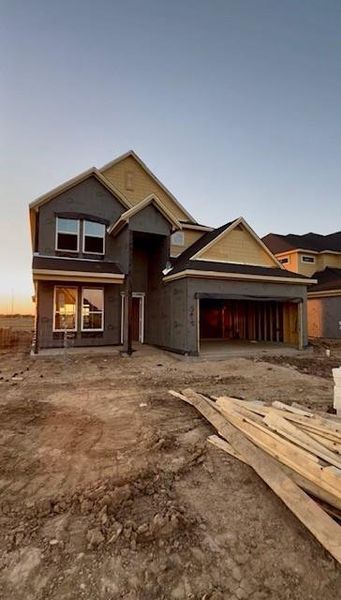 In-progress construction of a new home in Grand Mason Crossing, Katy, TX (Image 14).