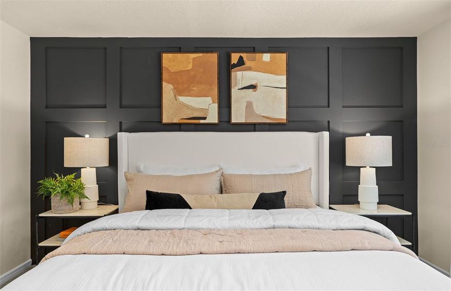 Furnished interior view inside a new home in Oviedo Square, Oviedo (Image 13).