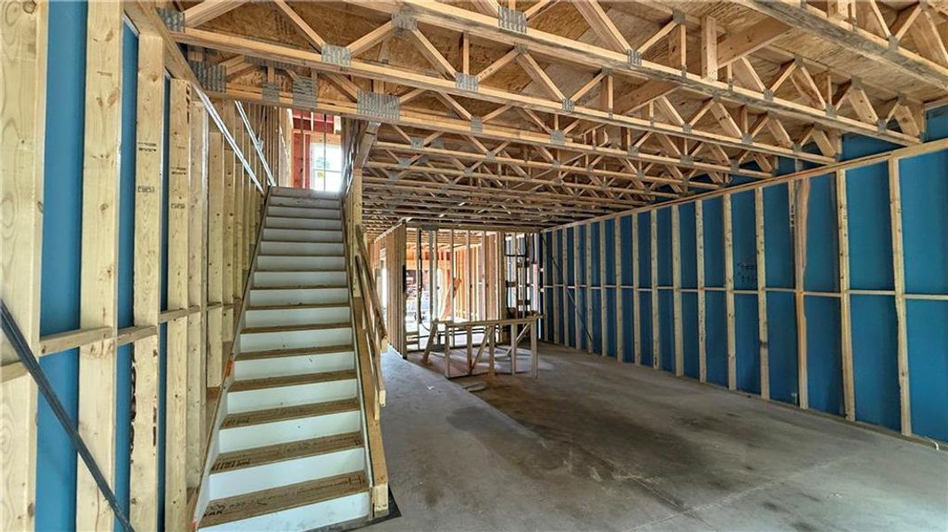 In-progress construction of a new home in Park Vue, Atlanta, GA (Image 26).