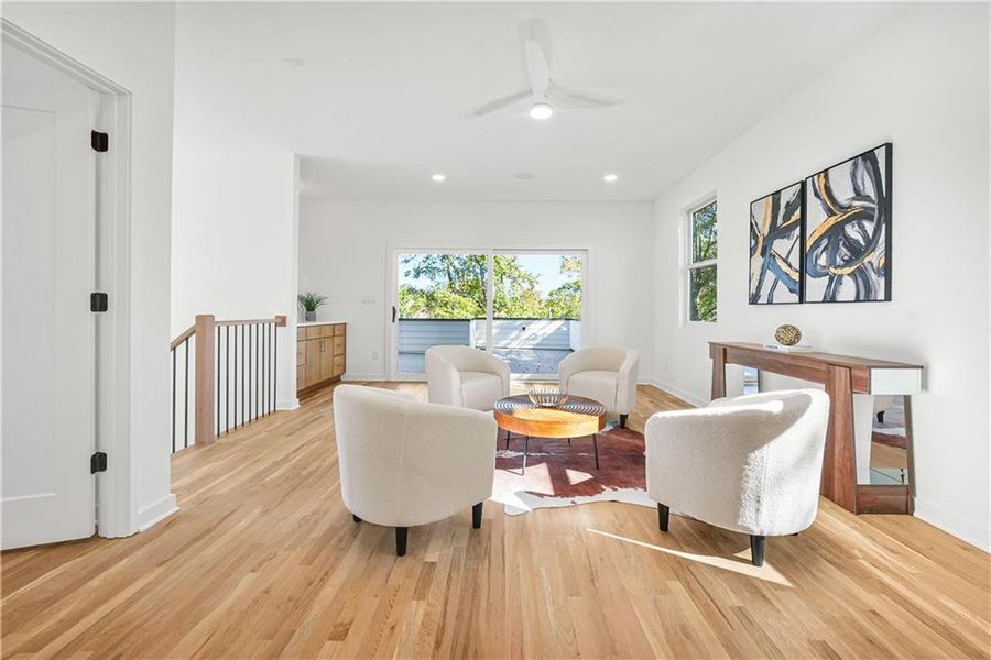 Furnished interior view inside a new home in , Atlanta (Image 30). Furnished interior view inside a new home in , Atlanta (Image 30).