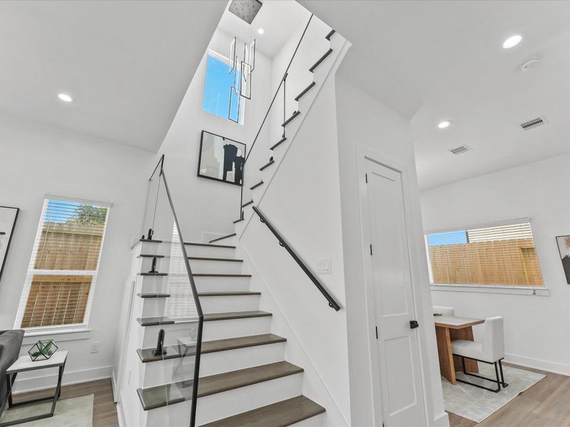 Furnished interior view inside a new home in , Houston (Image 5).