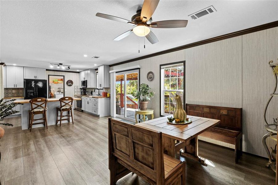 Furnished interior view inside a new home in , Okeechobee (Image 27).