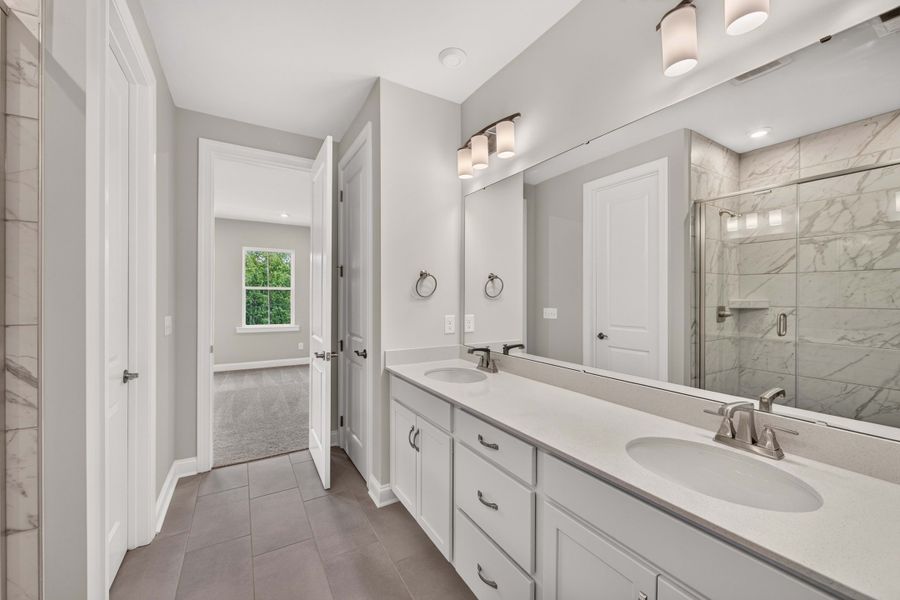 Furnished interior view inside a new home in Old Town Village, Waxhaw (Image 16). Furnished interior view inside a new home in Old Town Village, Waxhaw (Image 16).