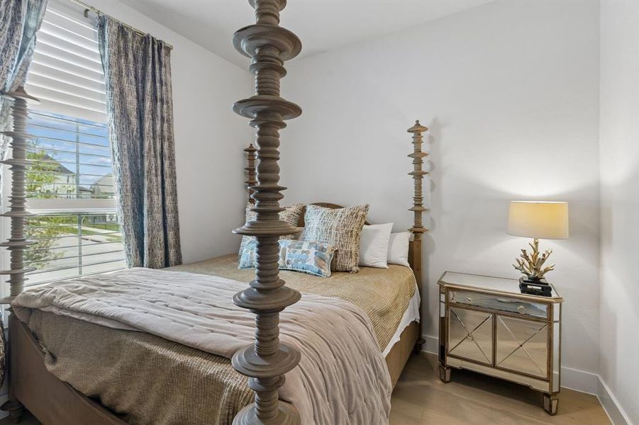 Downstairs bedroom