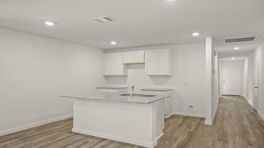 Furnished interior view inside a new home in McCrorey Trails, Conroe (Image 4). Furnished interior view inside a new home in McCrorey Trails, Conroe (Image 4).