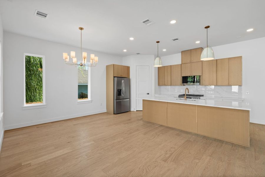 Furnished interior view inside a new home in , Houston (Image 5). Furnished interior view inside a new home in , Houston (Image 5).