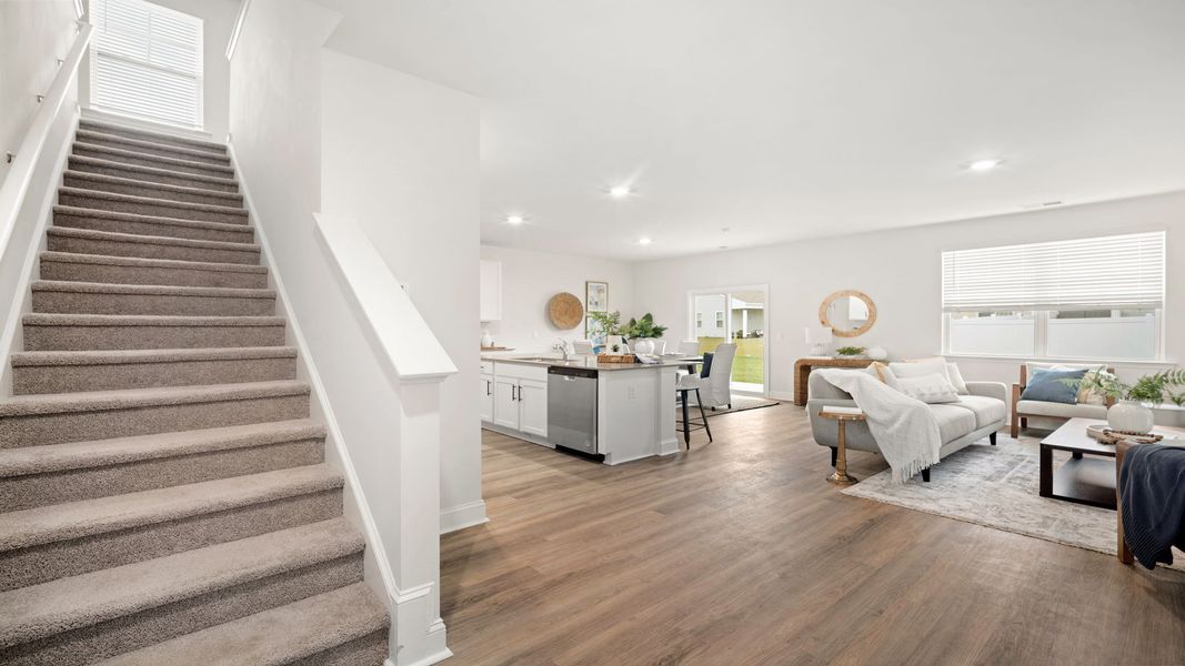 Furnished interior view inside a new home in Rice Hope, Port Wentworth (Image 3).