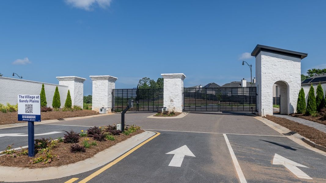 Representative exterior photo of a completed home built from the Robie by D.R. Horton in The Village at Sandy Plains, Marietta, GA (Image 5).