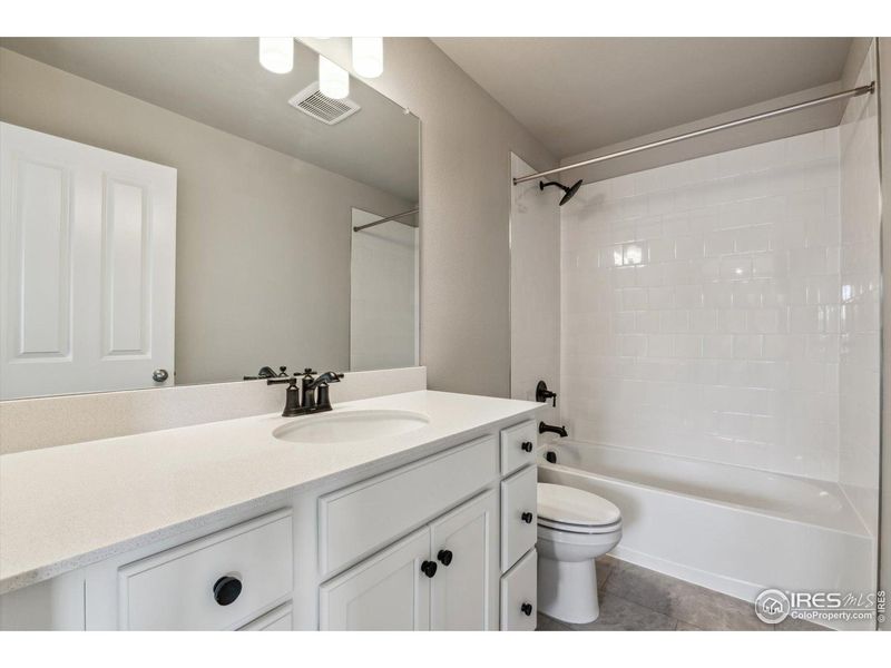 Furnished interior view inside a new home in Parkway at Prairie Center Village, Brighton (Image 3).