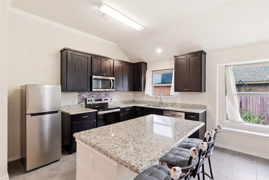 Furnished interior view inside a new home in , Glenn Heights (Image 5).