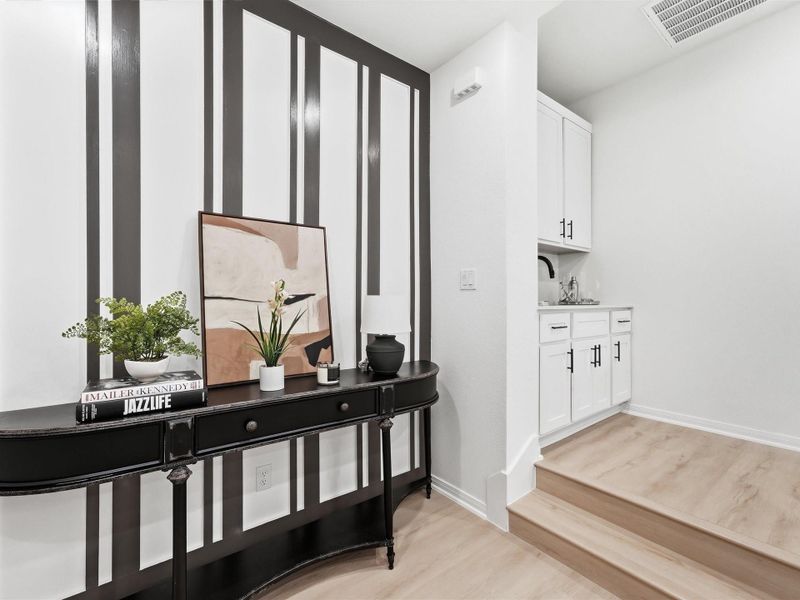 Furnished interior view inside a new home in , Houston (Image 19).