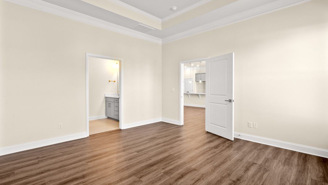 Spacious, unfurnished interior of a new home in Adams Glen, Greenville (Image 19). Spacious, unfurnished interior of a new home in Adams Glen, Greenville (Image 19).